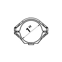1 pulgada Picatinny anillas para visor [25.4mm]