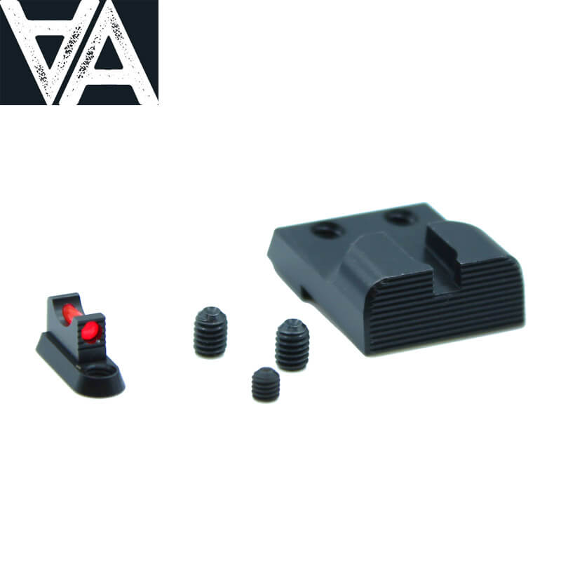 CZ P-10 sport miras con fibra óptica 