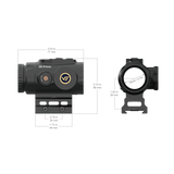 Vector Optics Paragon 3x18 ultra compact prism rifle scope Vector Optics