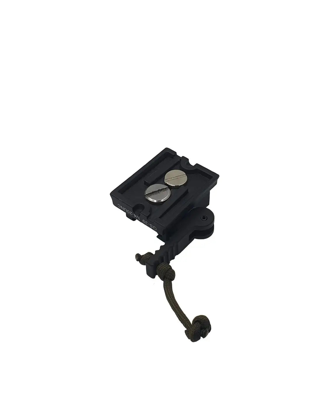 Reducción de Picatinny a trípode [tornillos de 1/4" y 3/8"] 
