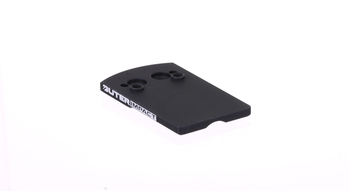 Smith & Wesson M&P Shield 380/9mm EZ montura para visor de punto rojo | Huella de la serie K de Holosun 