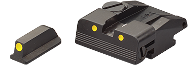 Conjunto de miras ajustables Walther P99, PPQ, PPQ M2 | con puntos luminiscentes 
